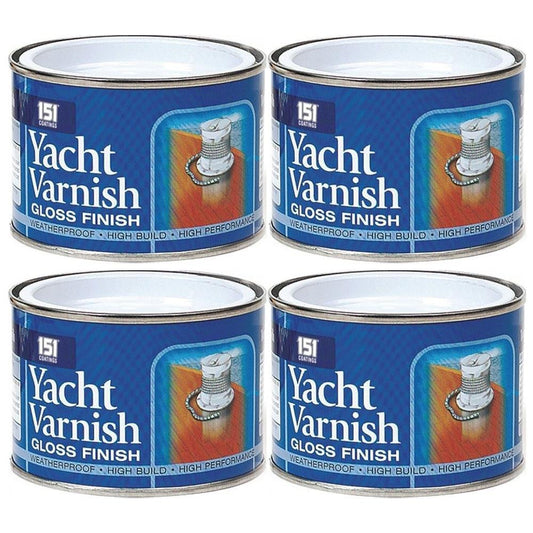 4X Yacht Varnish Gloss 180ml