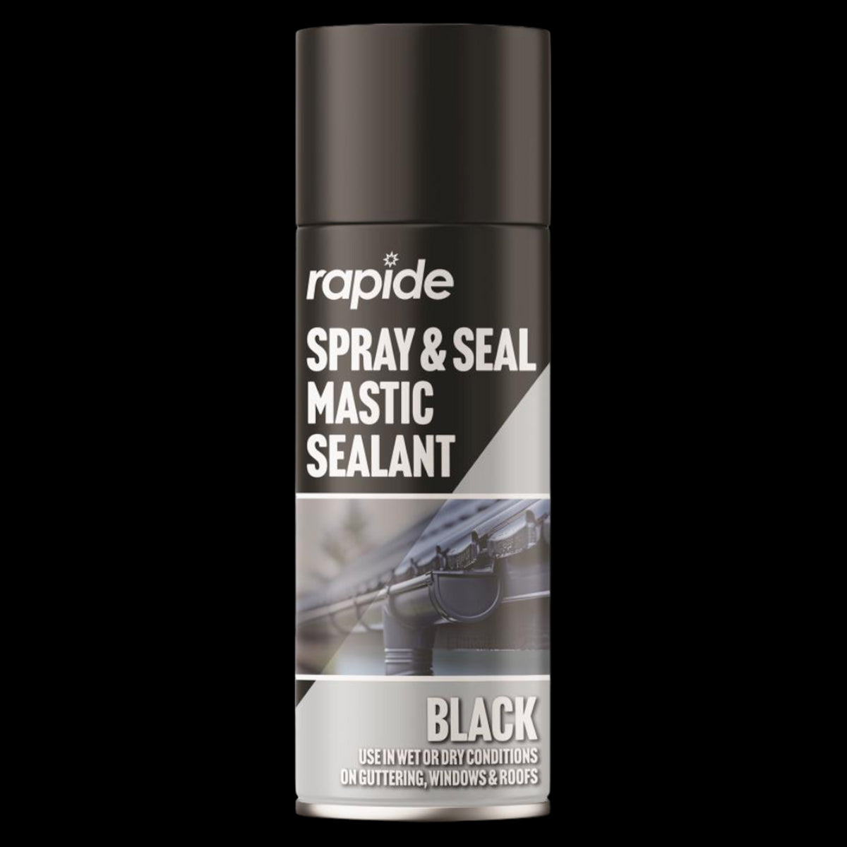 Rapide Spray And Seal 400ml Black