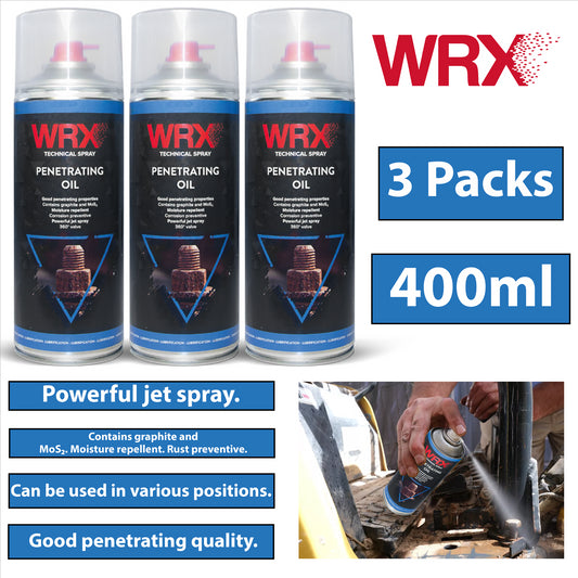 3X WRX Penetrating Oil Spray 400ml