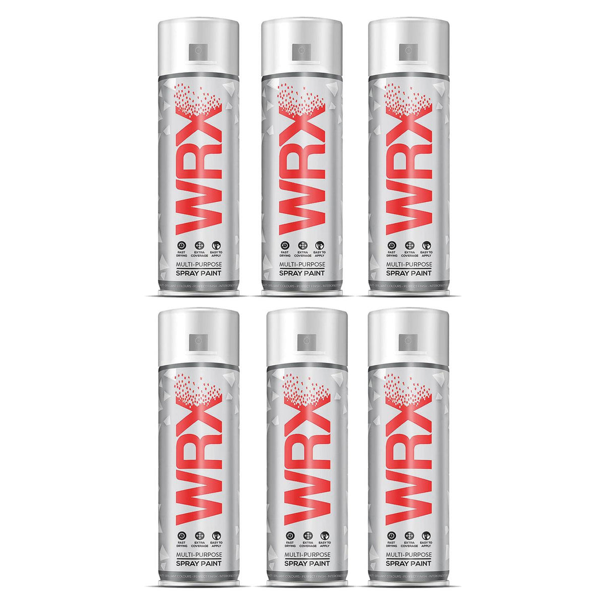 6X WRX Heather Pink Spray Paints 400ml