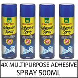 4X Multipurpose Adhesive Glue Spray 500ml