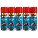 5X Hycote Red Caliper Spray Paint 400ml