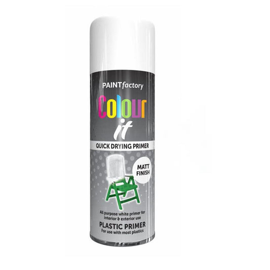 Paint Factory Plastic Primer Spray Paint 400ml