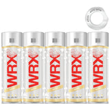 5X WRX Satin White Spray Paint 400ml