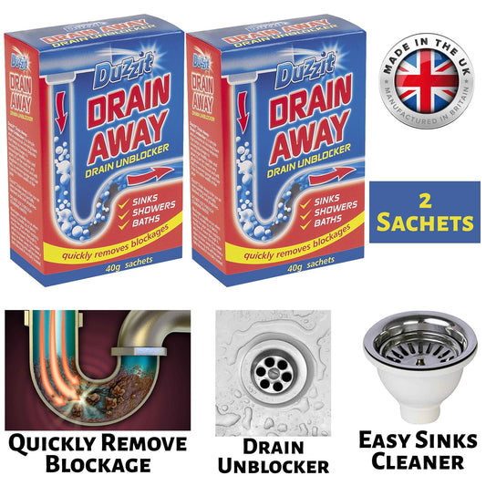 2X Drain Away Sachets 40g