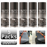 5x Auto Extreme Bumper & Trim Spray Paint Black 400Ml