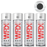 4X WRX Gloss Black Spray Paint 400ml