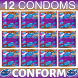 12X Mates Conform Condoms By Manix