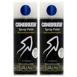 2X Canbrush C015 Candy Blue Spray Paint 400ml