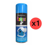 Paint Factory Beautiful Blue Gloss Spray Paint 250ml