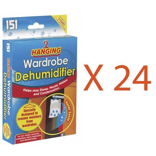 24X Hanging Wardrobe Dehumidifier