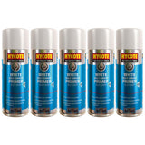 5X Hycote Bodyshop High Build White Spray Paint 400ml