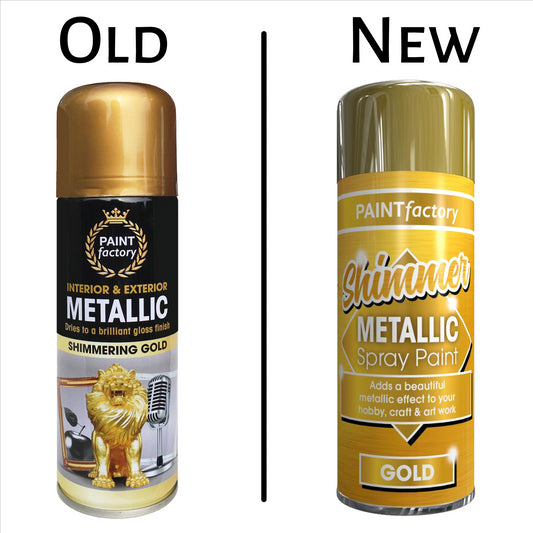 Paint Factory All Purpose Gold Metallic 200ml