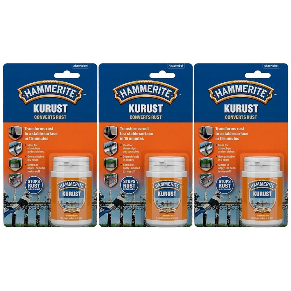 3X Hammerite Kurust Blister 90ml