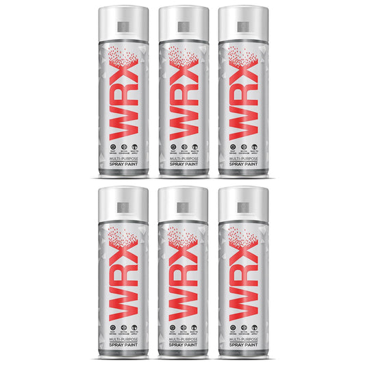 6X WRX Diamond Black Spray Paints 400ml