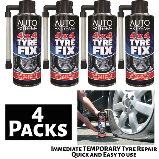 4X Auto Extreme Tyre Fix Large Size 450ml