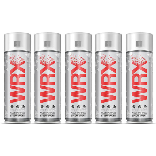 5X WRX Black Grey Spray Paints 400ml