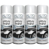 4X Auto Spray White Primer 250ml