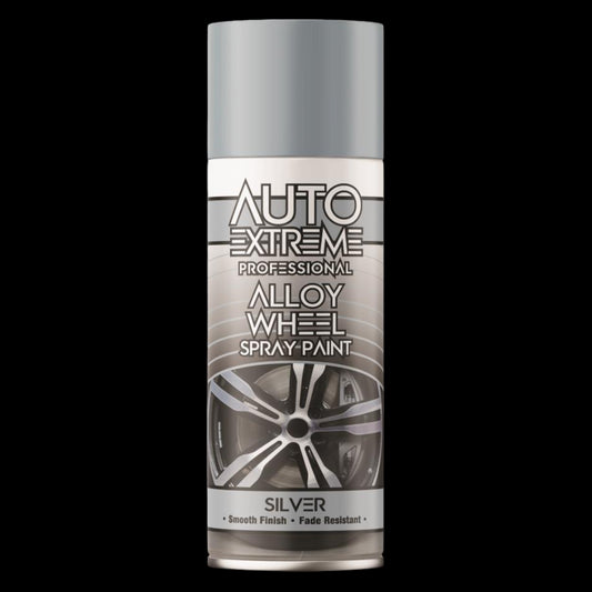 Auto Extreme Alloy Wheel Spray Paint Silver 400ml