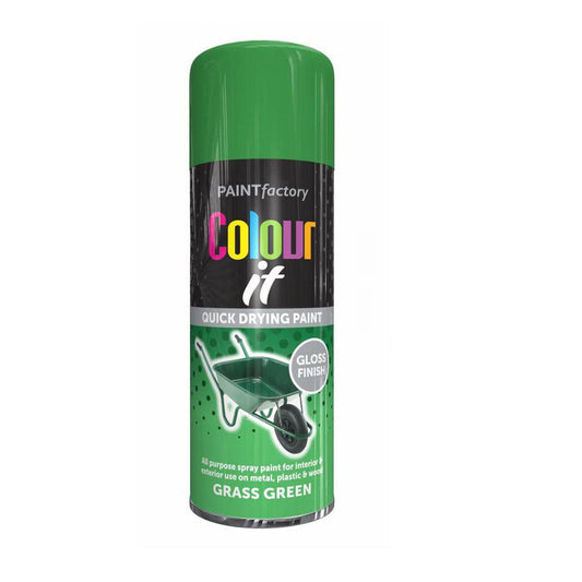 Grass Green Gloss Spray Paint 250ml